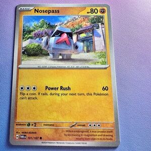 nosepass - 101/167 (common) — pokemon: twilight masquerade
